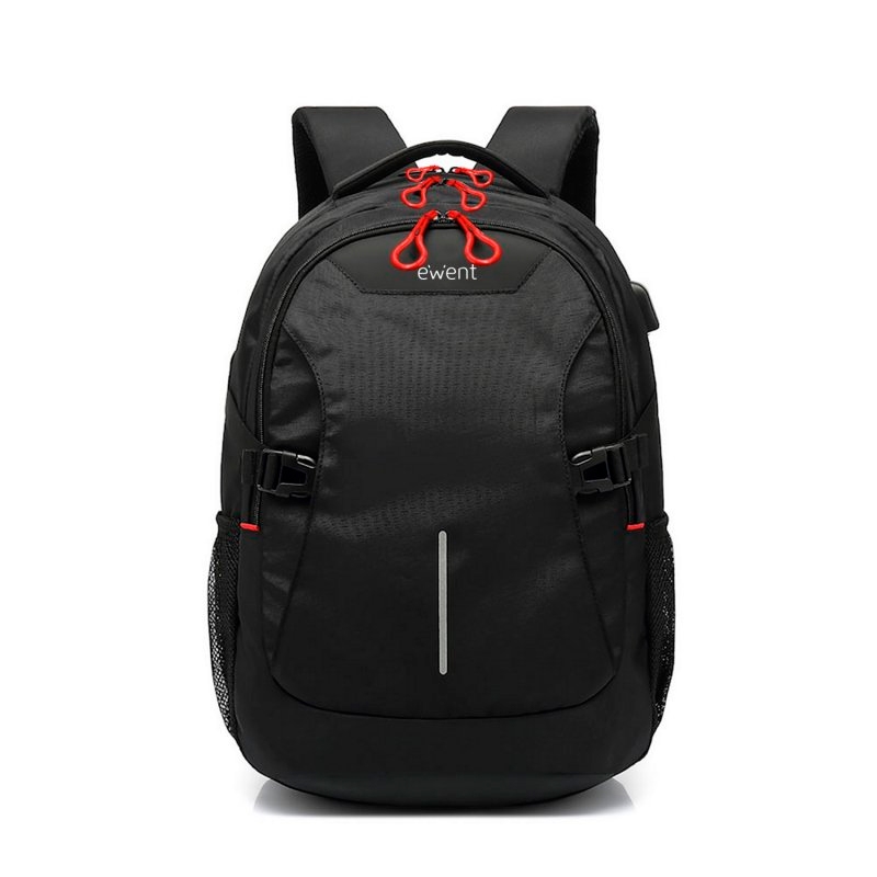 Mochila Portatil 15.6&quot; Negro - con puerto USB