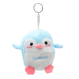 Llavero peluche pingüino