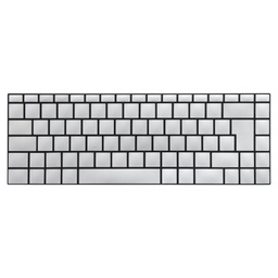 [TECLADO-ISO-PLATA-PROX15] Keyboard ISO Silver (ProX 15)